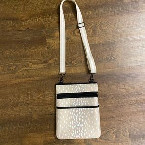 Crossbody. Neoprene. Deer design. Shoulder bag purse